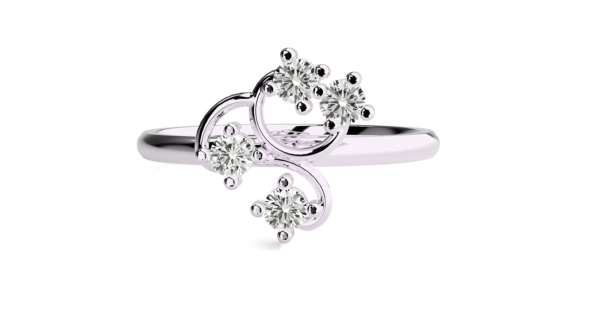 White Gold Ring