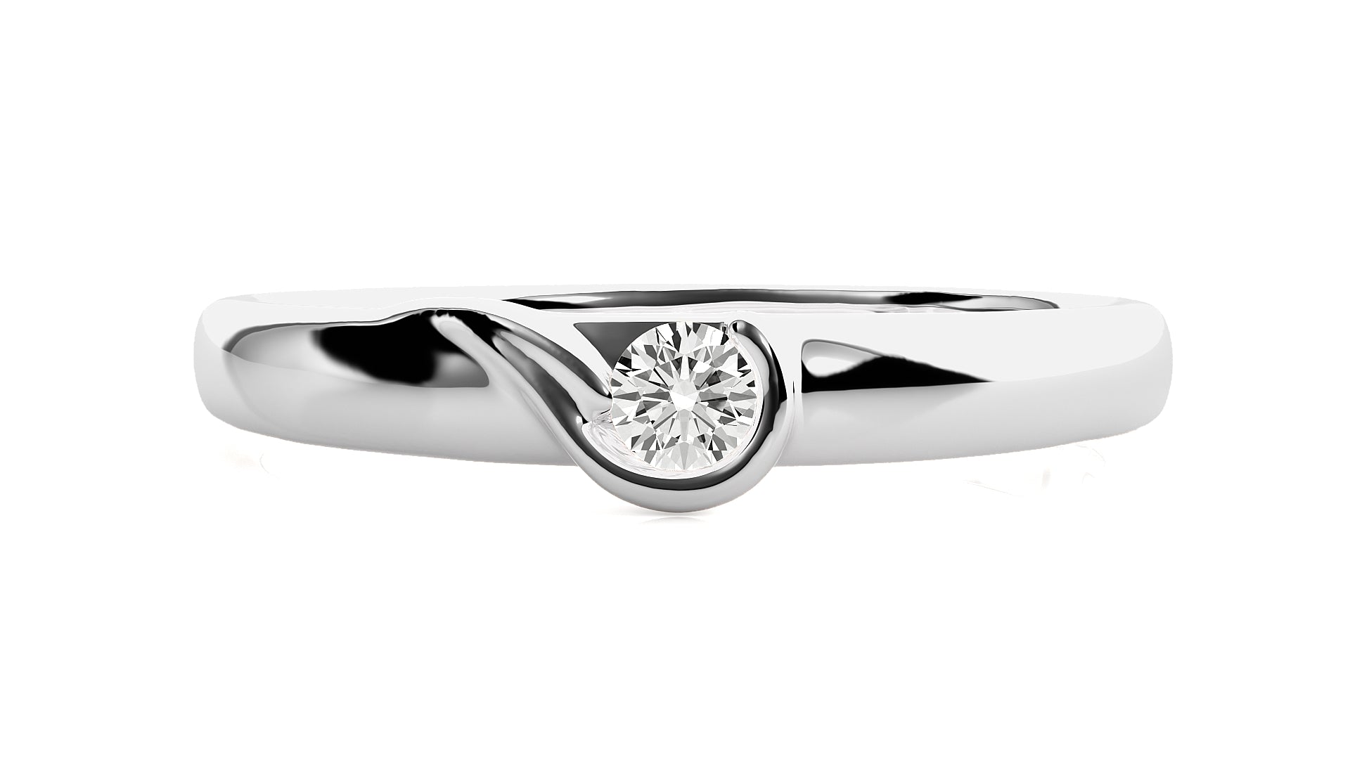 White Gold Ring