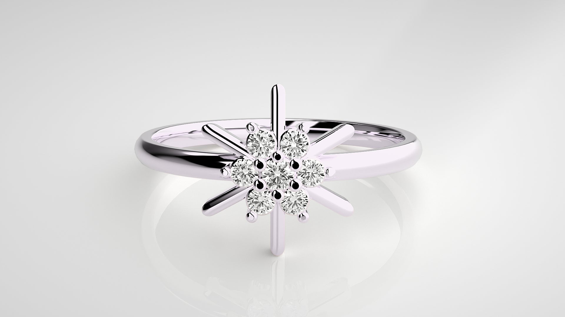 White Gold Ring
