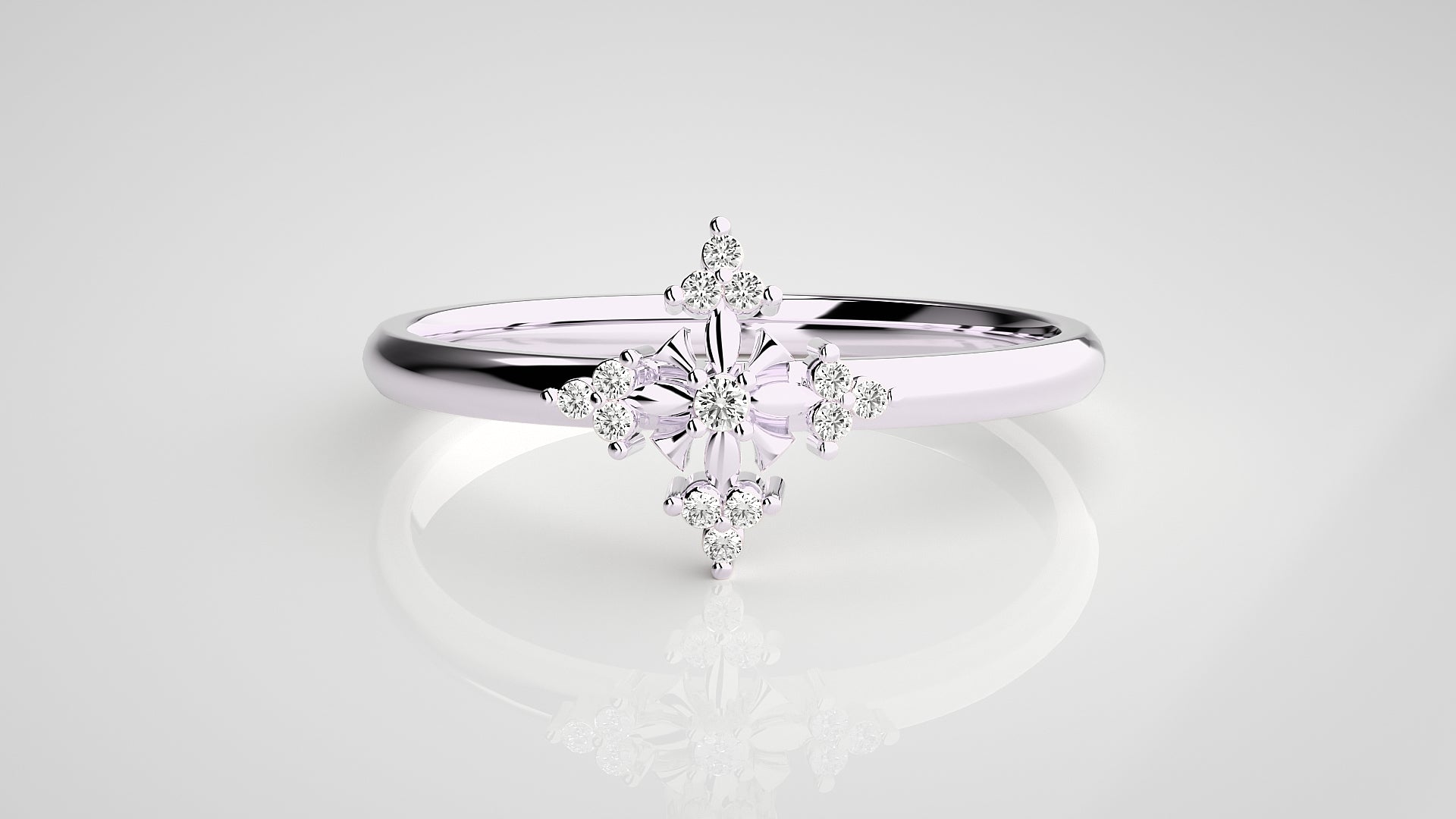 White Gold Ring