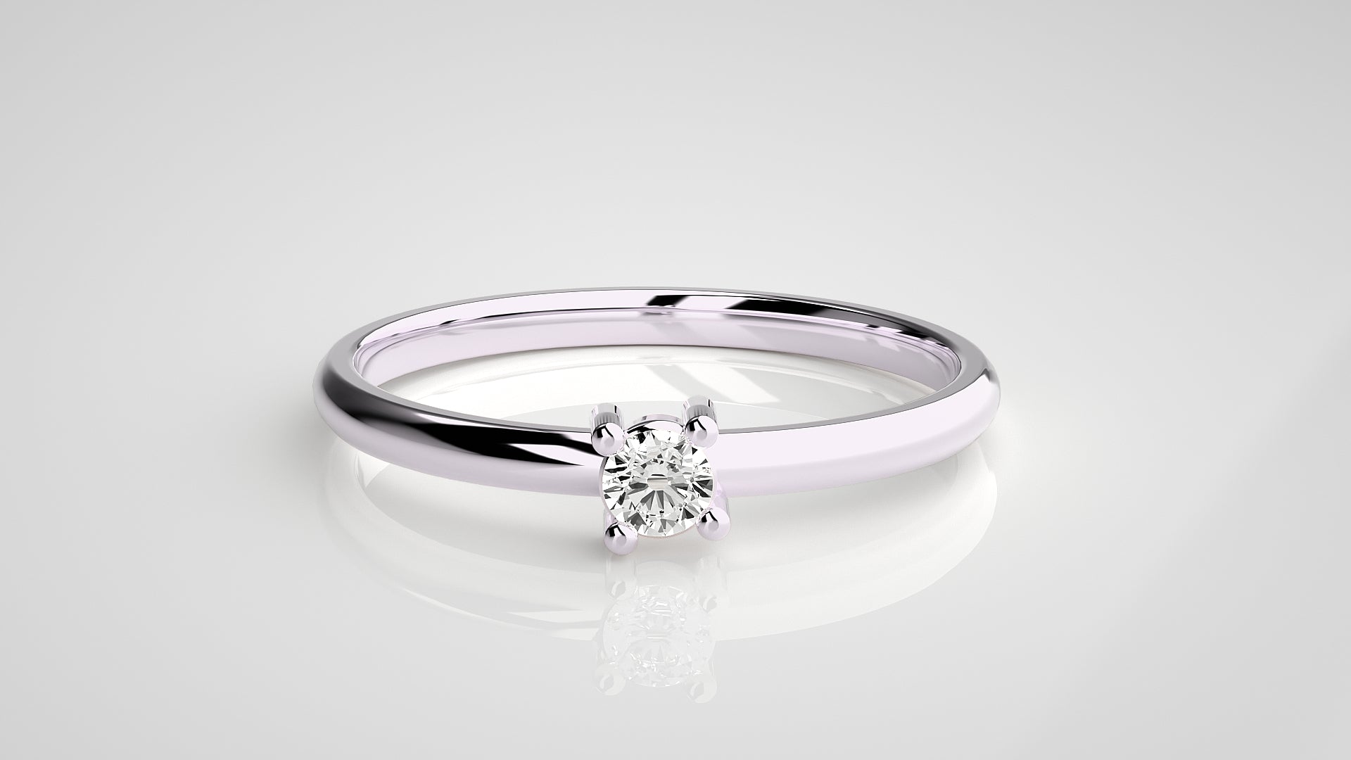 White Gold Ring