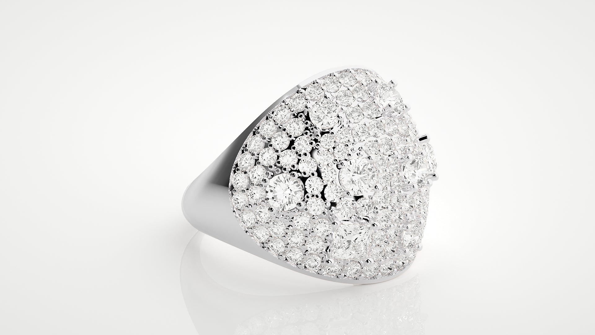 White Gold Ring
