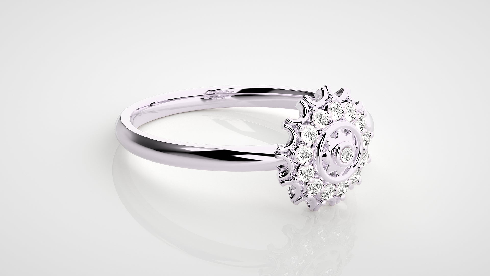White Gold Ring