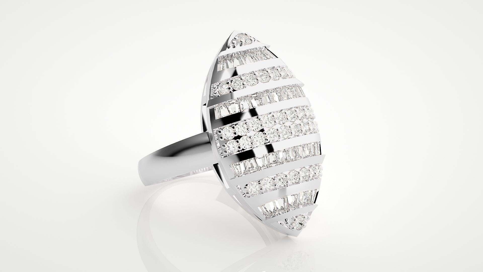 White Gold Ring
