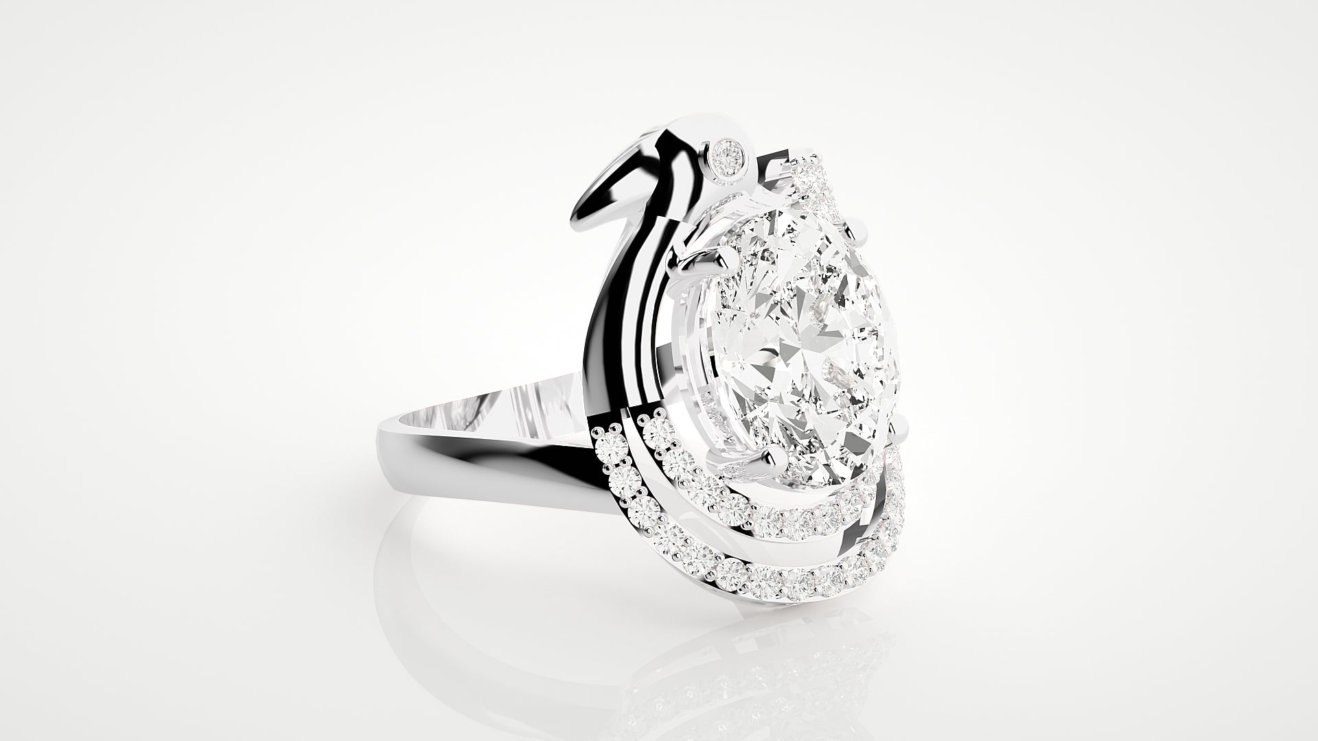 White Gold Ring