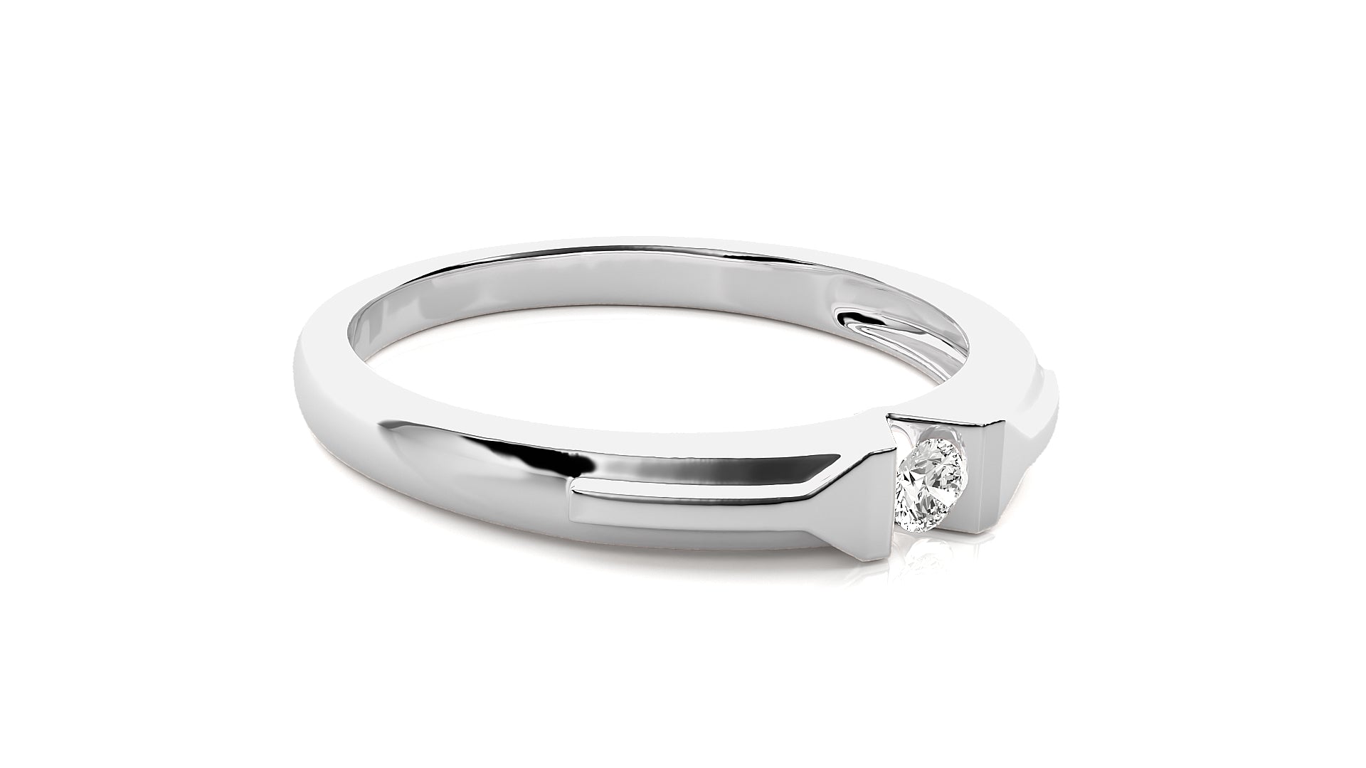 White Gold Ring