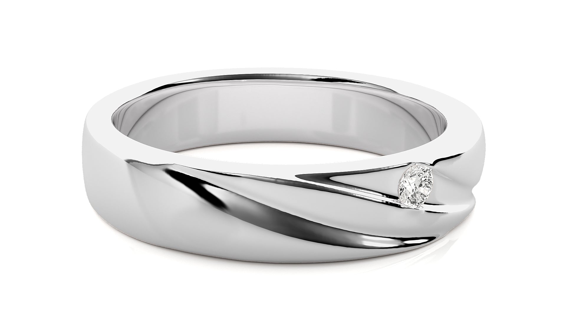 White Gold Ring