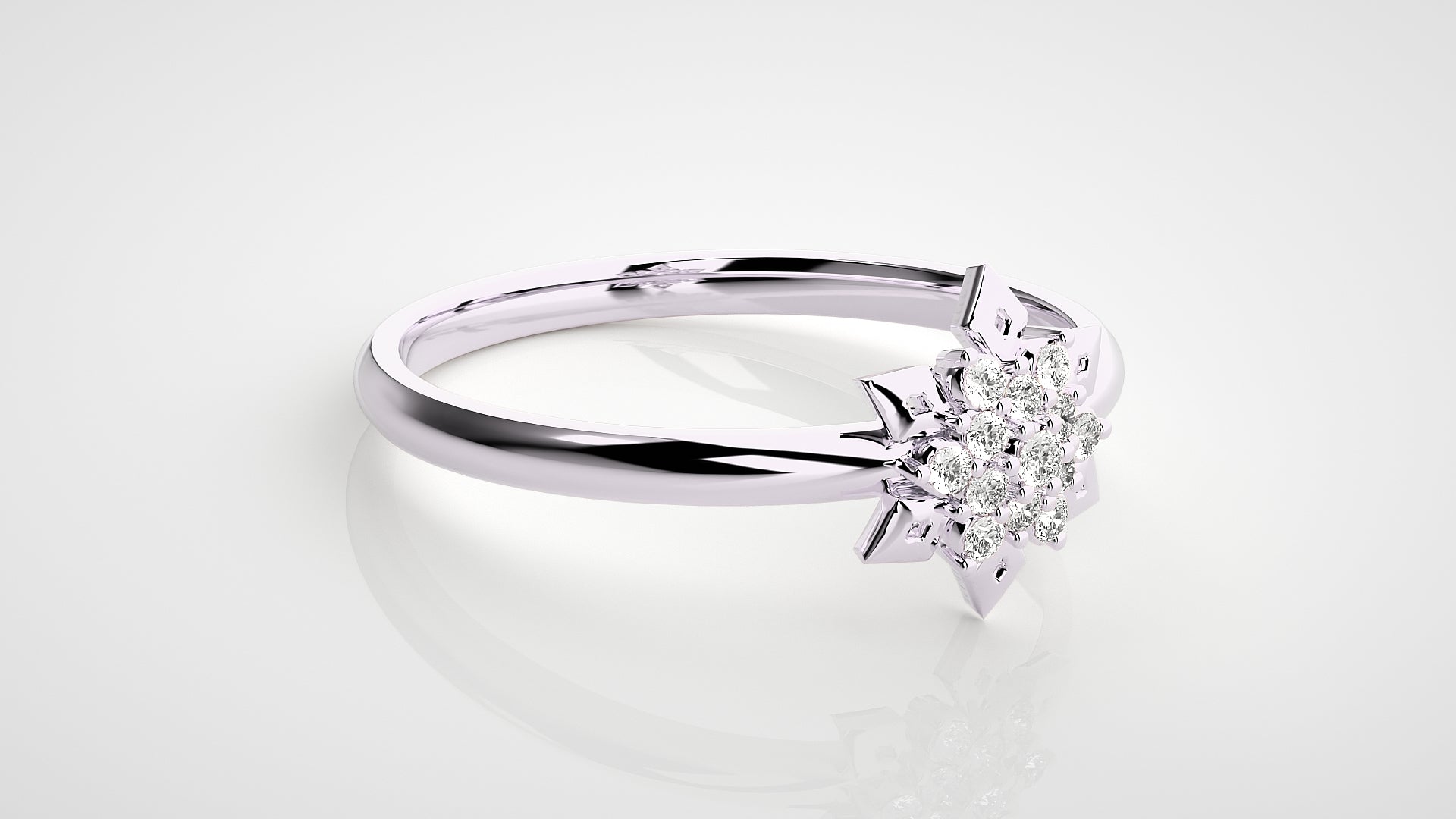 White Gold Ring