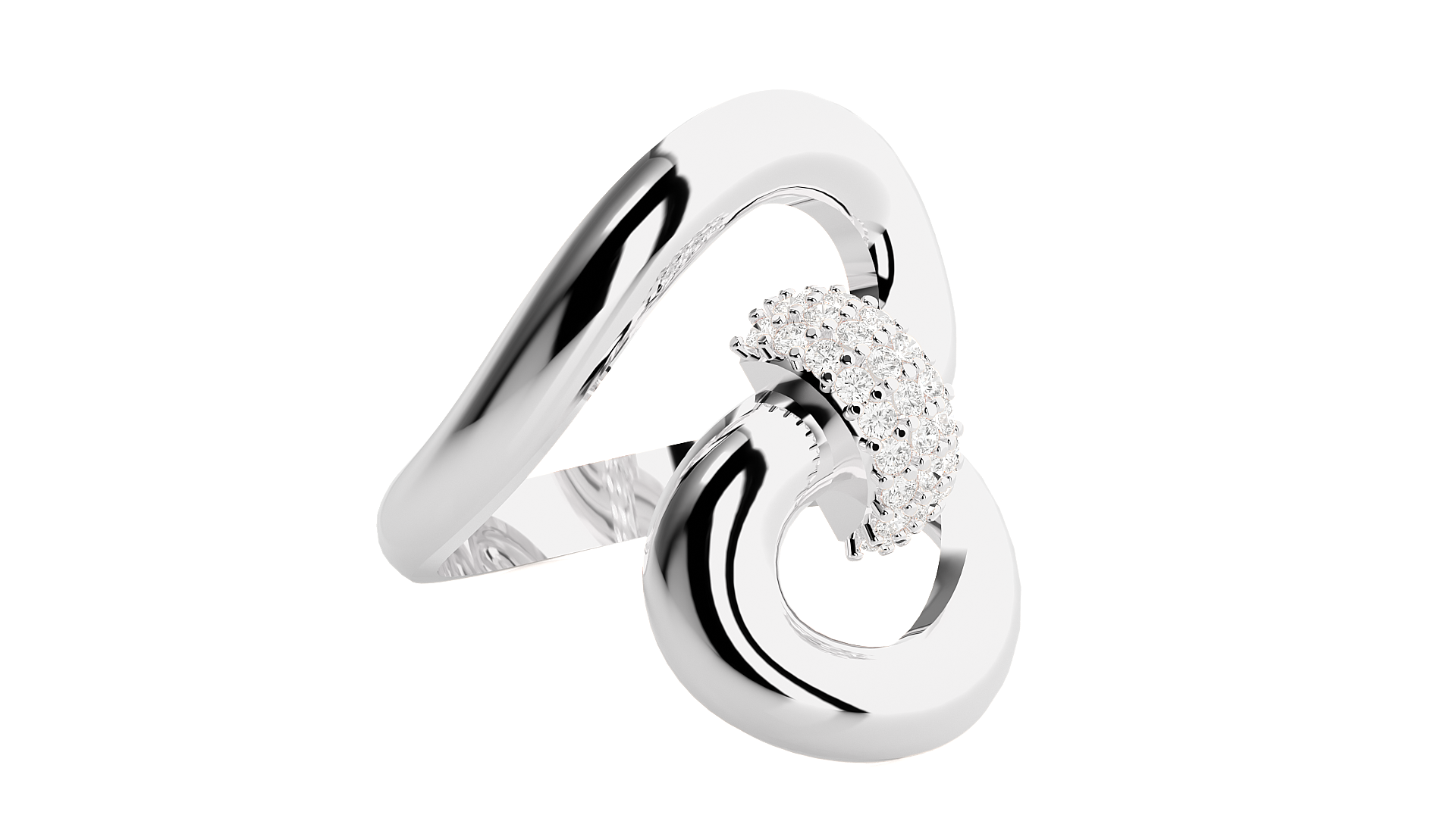 White Gold Ring