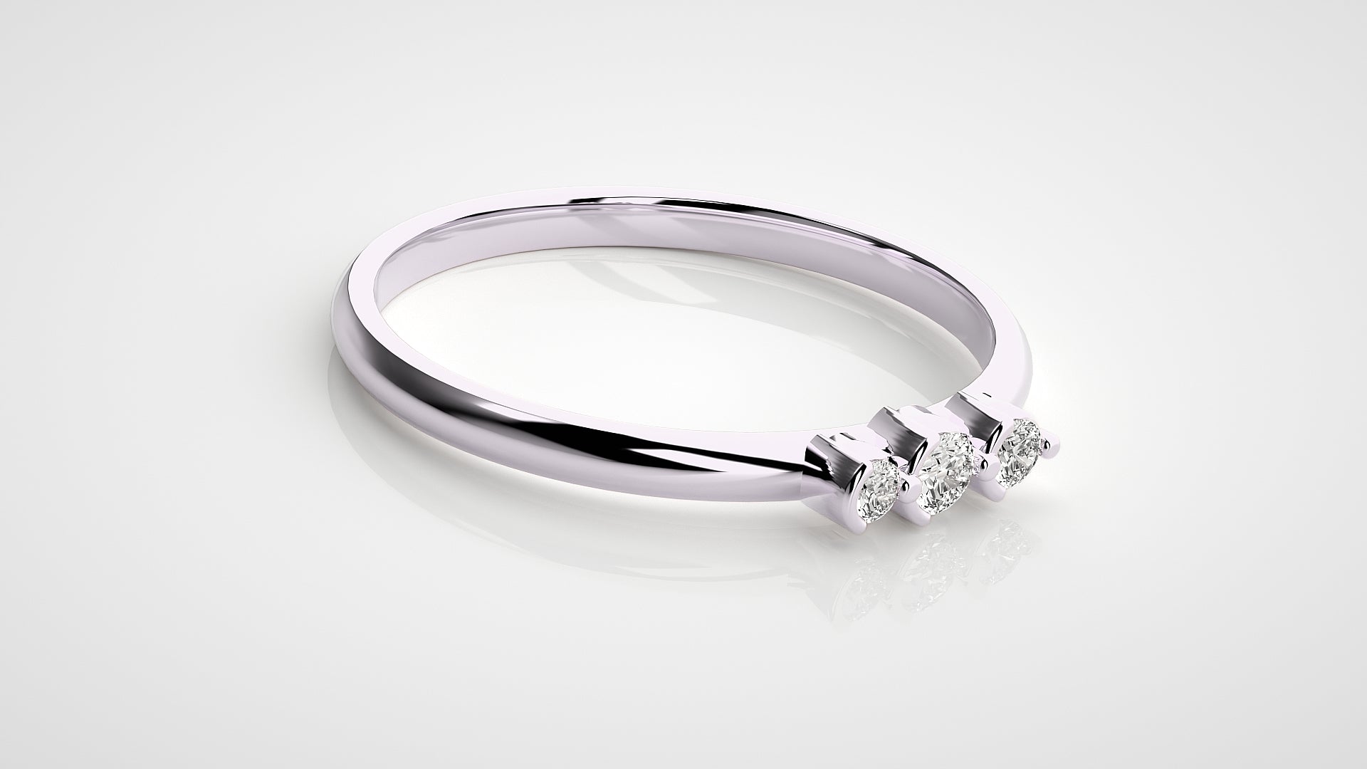 White Gold Ring