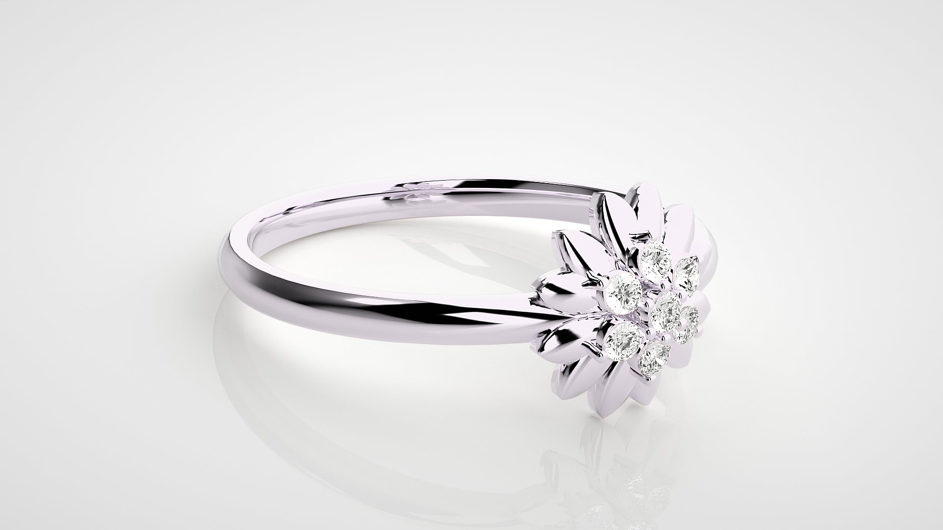 White Gold Ring