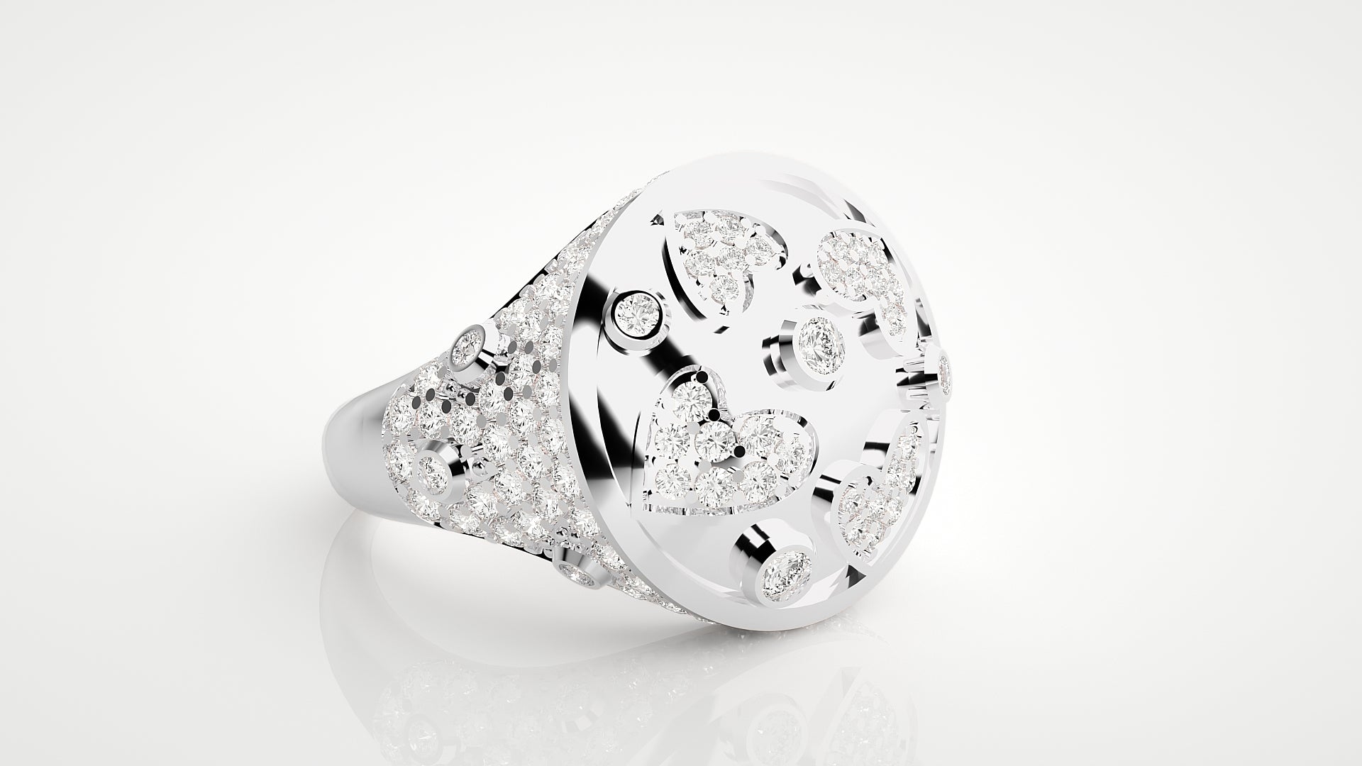 White Gold Ring