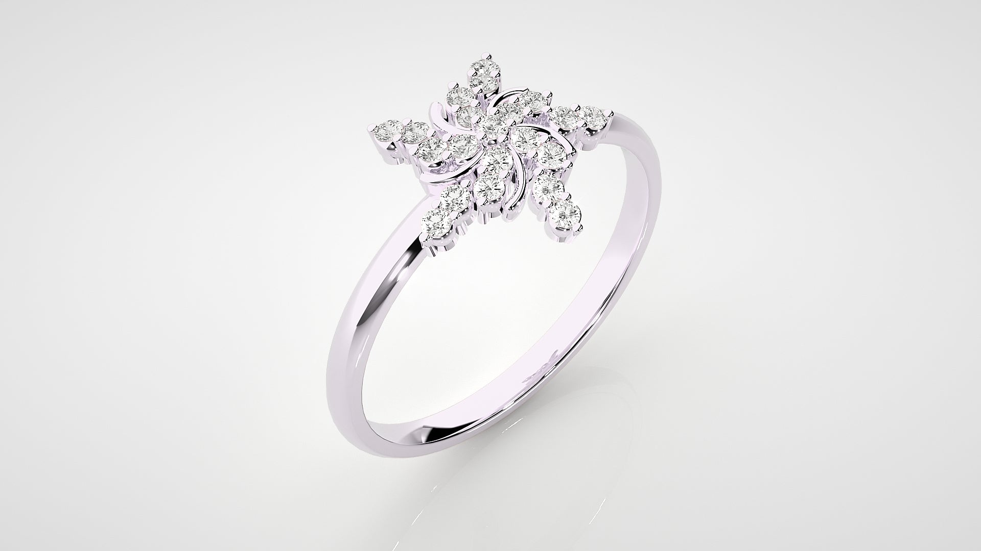 White Gold Ring