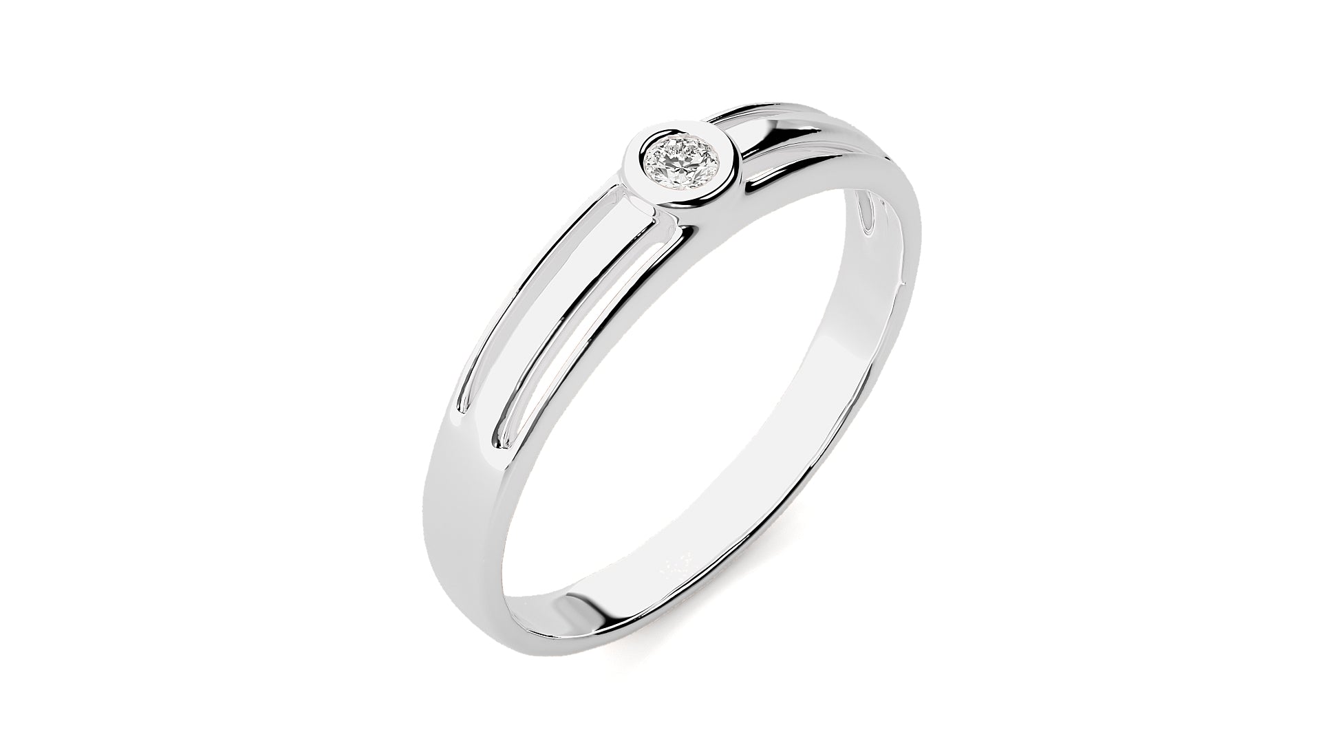 White Gold Ring