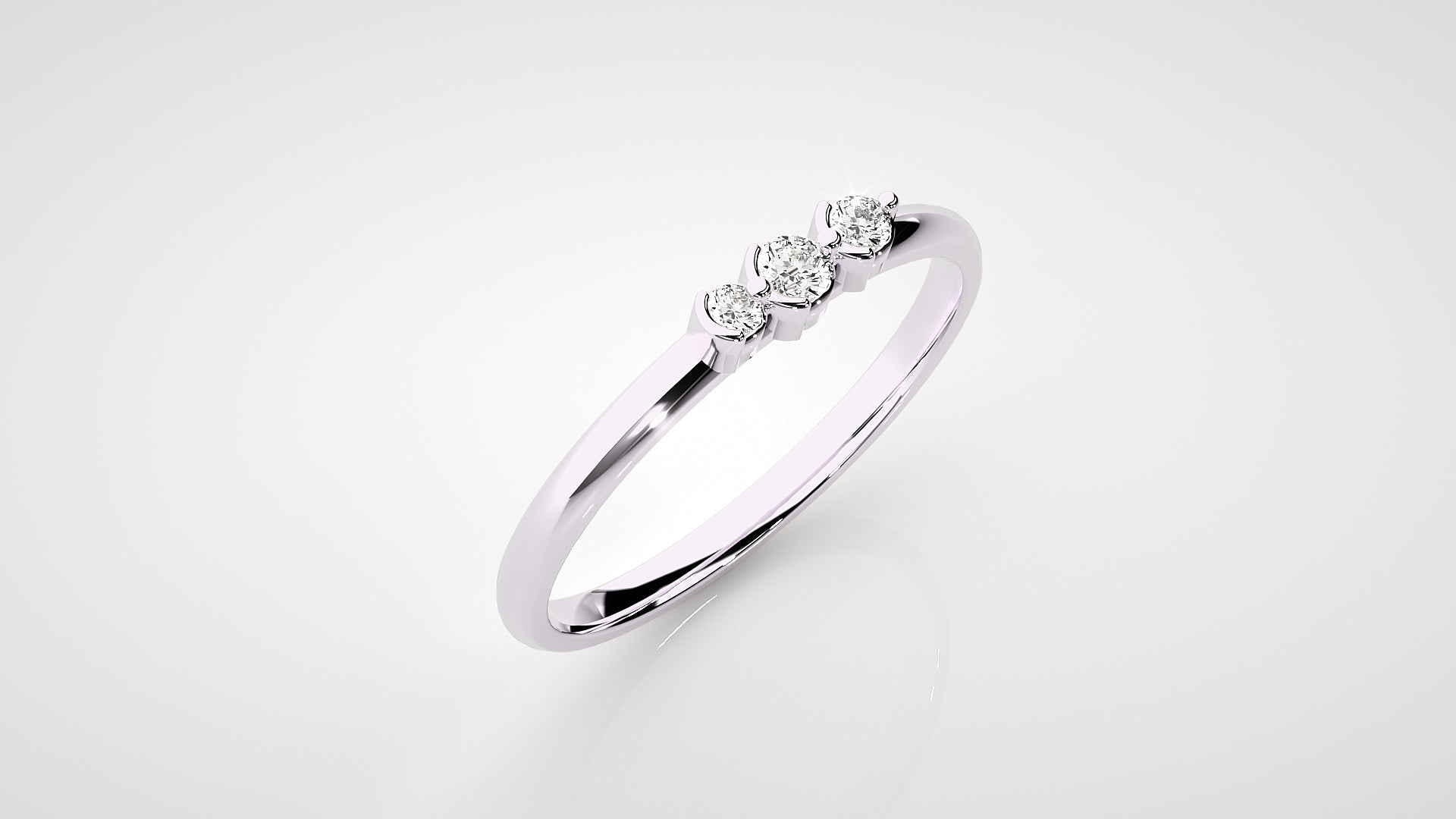 White Gold Ring