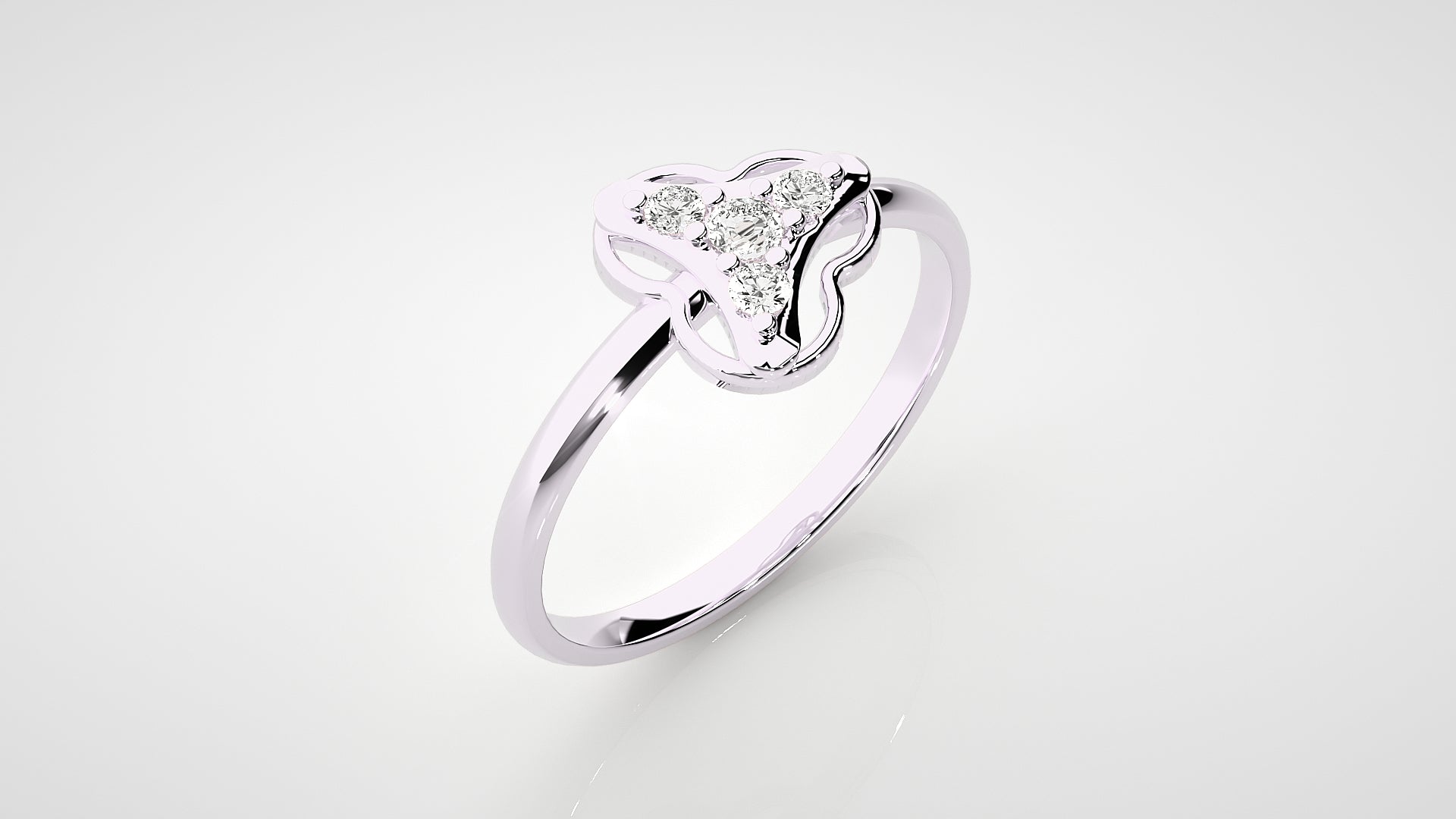 White Gold Ring