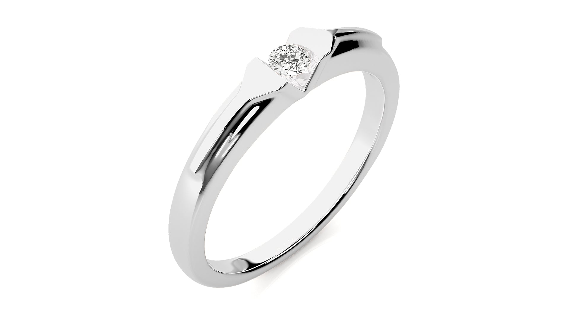 White Gold Ring