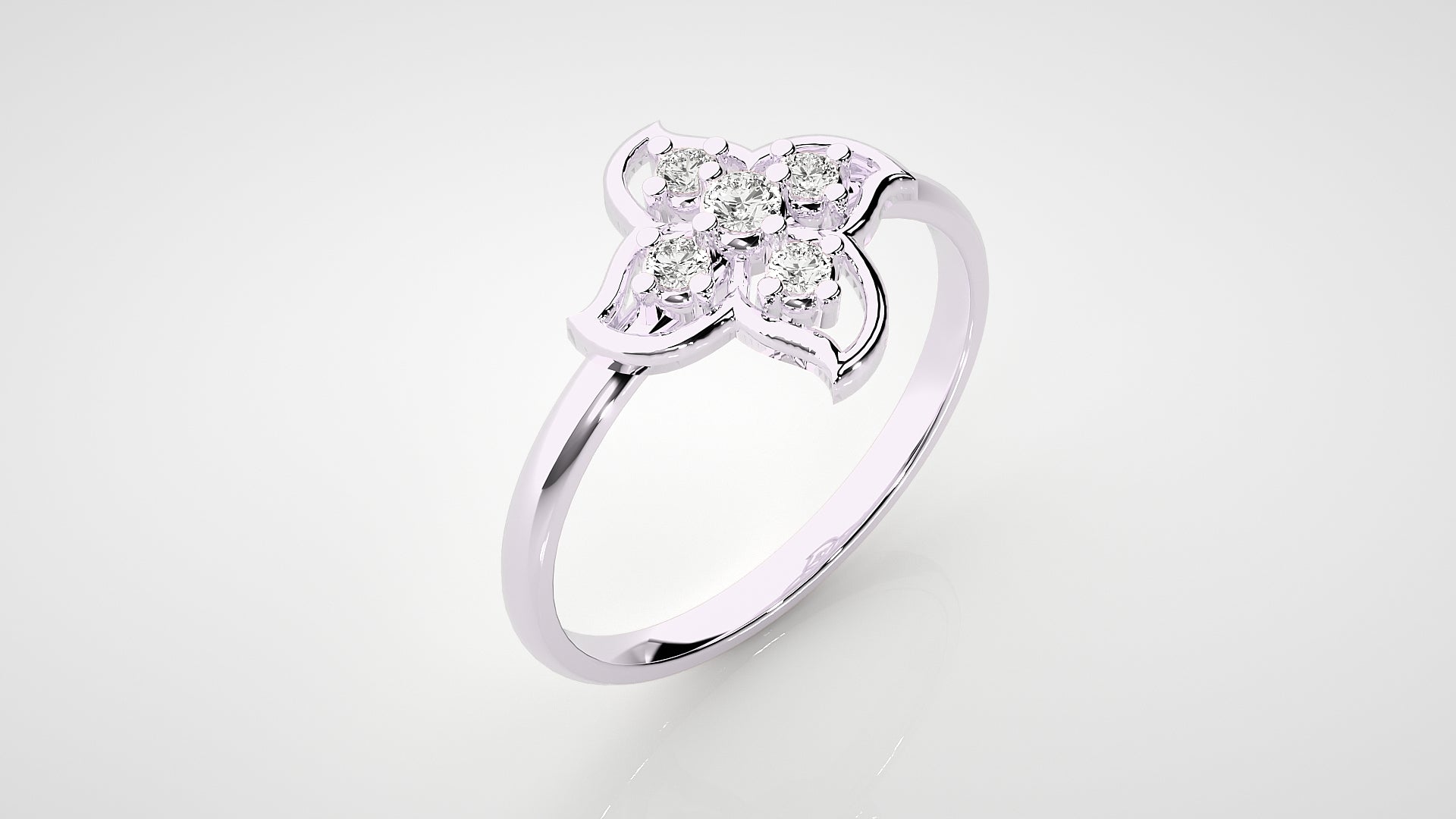 White Gold Ring