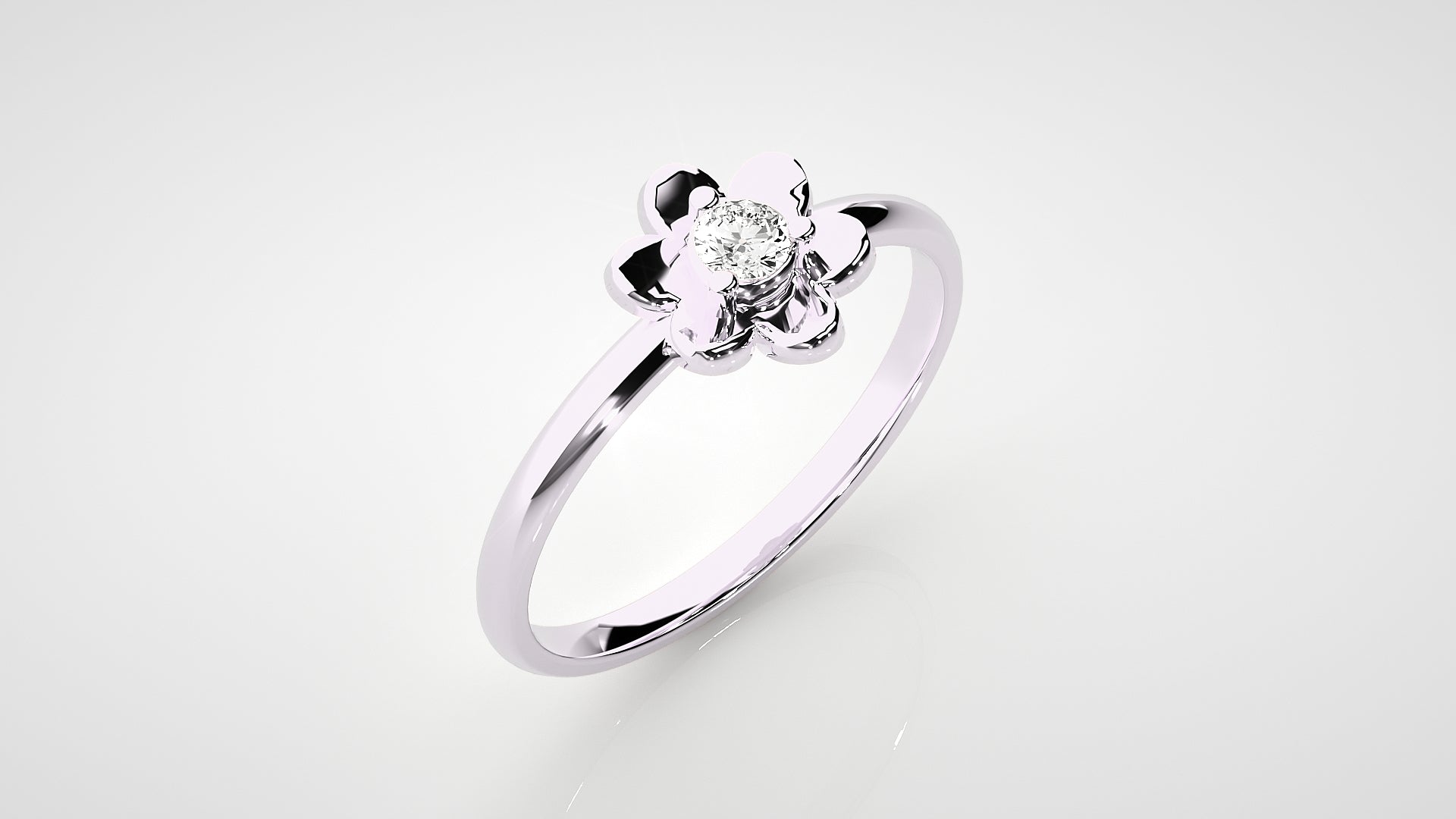 White Gold Ring