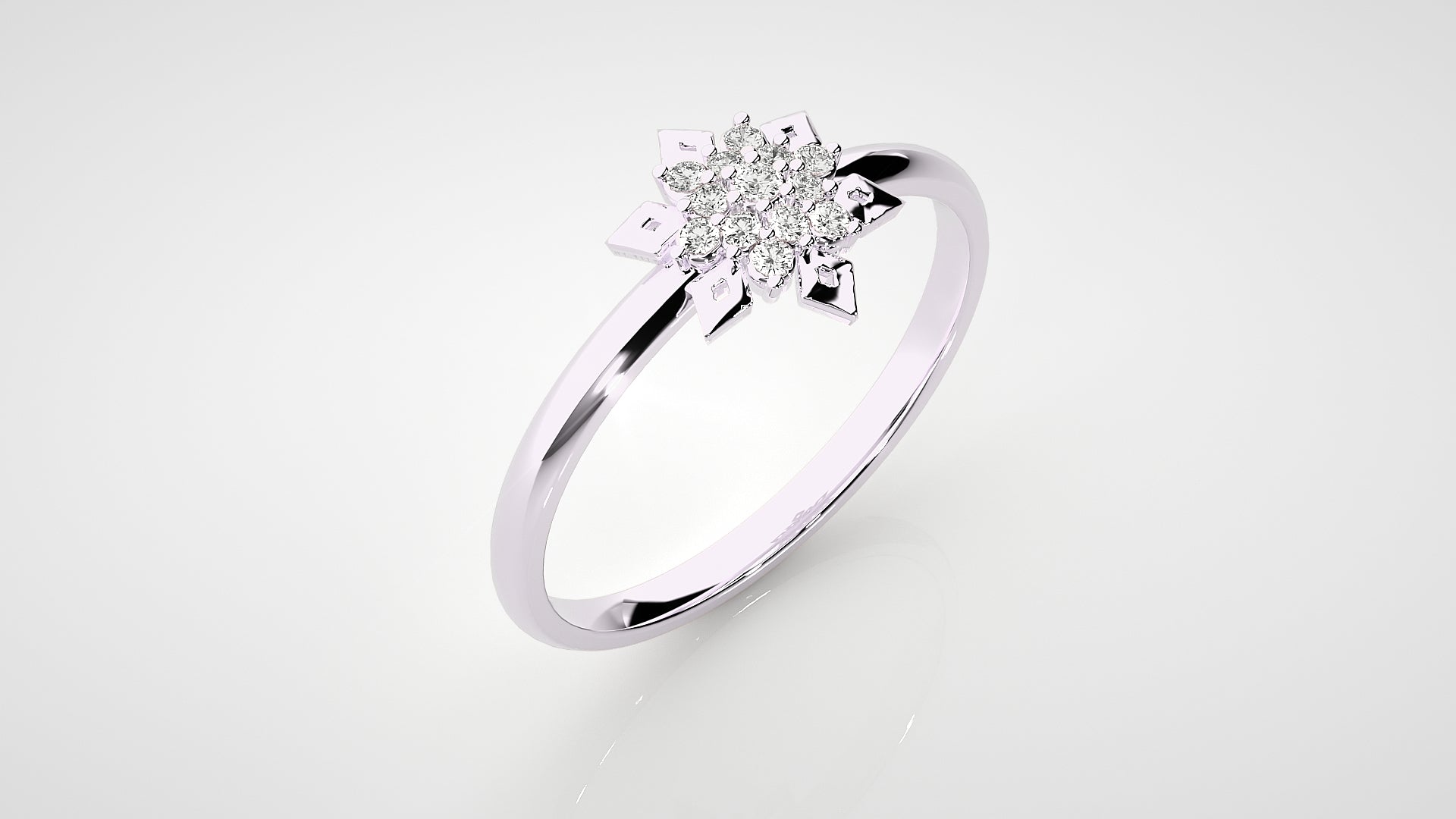 White Gold Ring