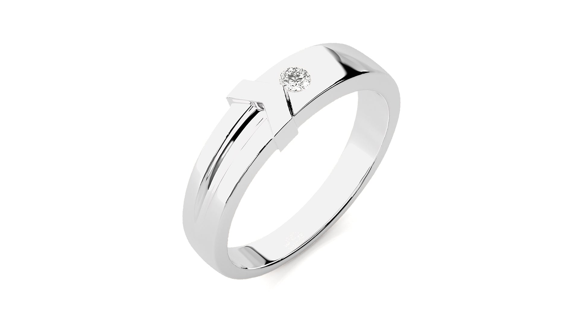 White Gold Ring