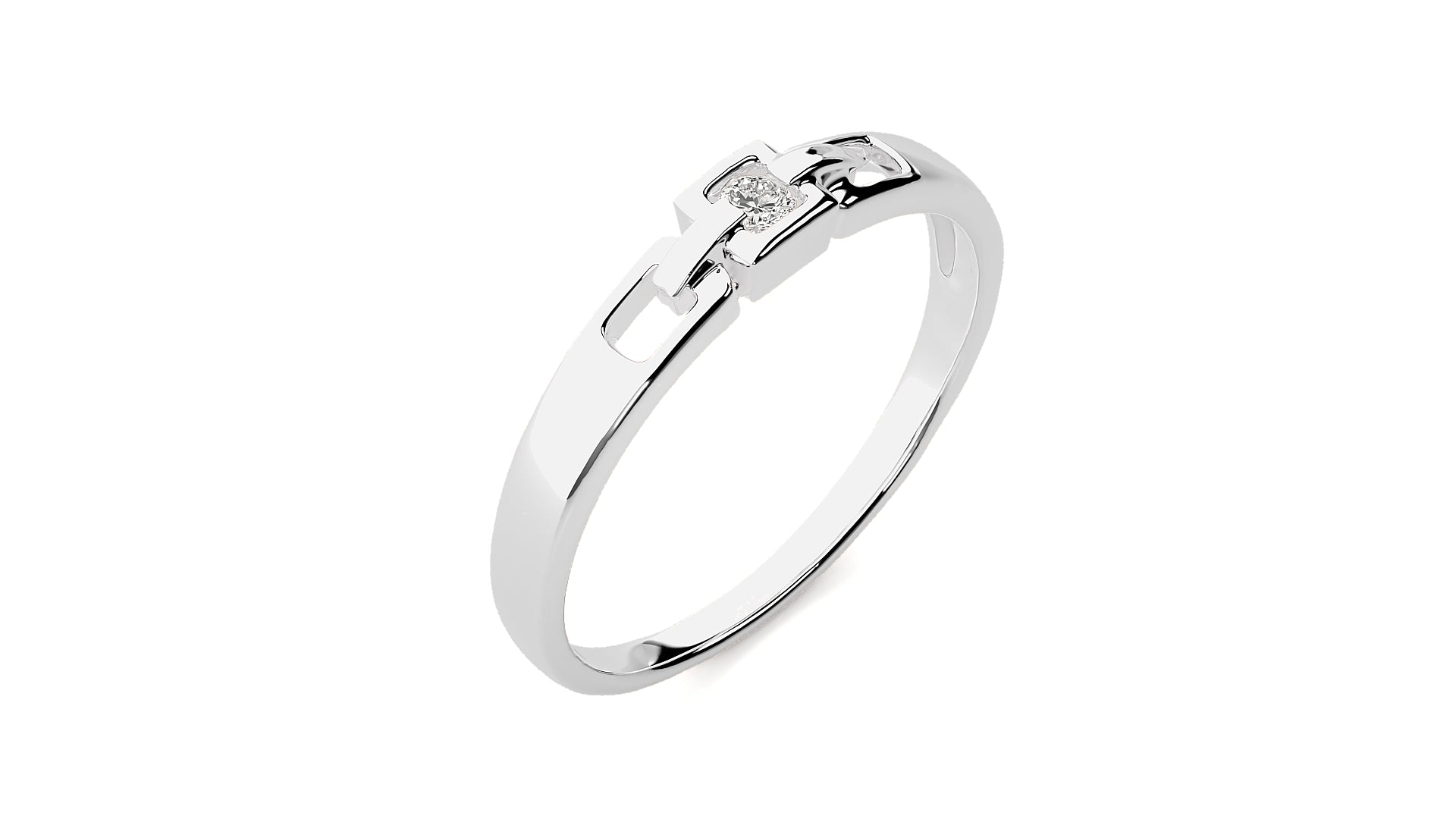 White Gold Ring