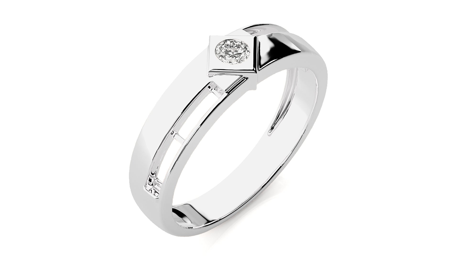 White Gold Ring