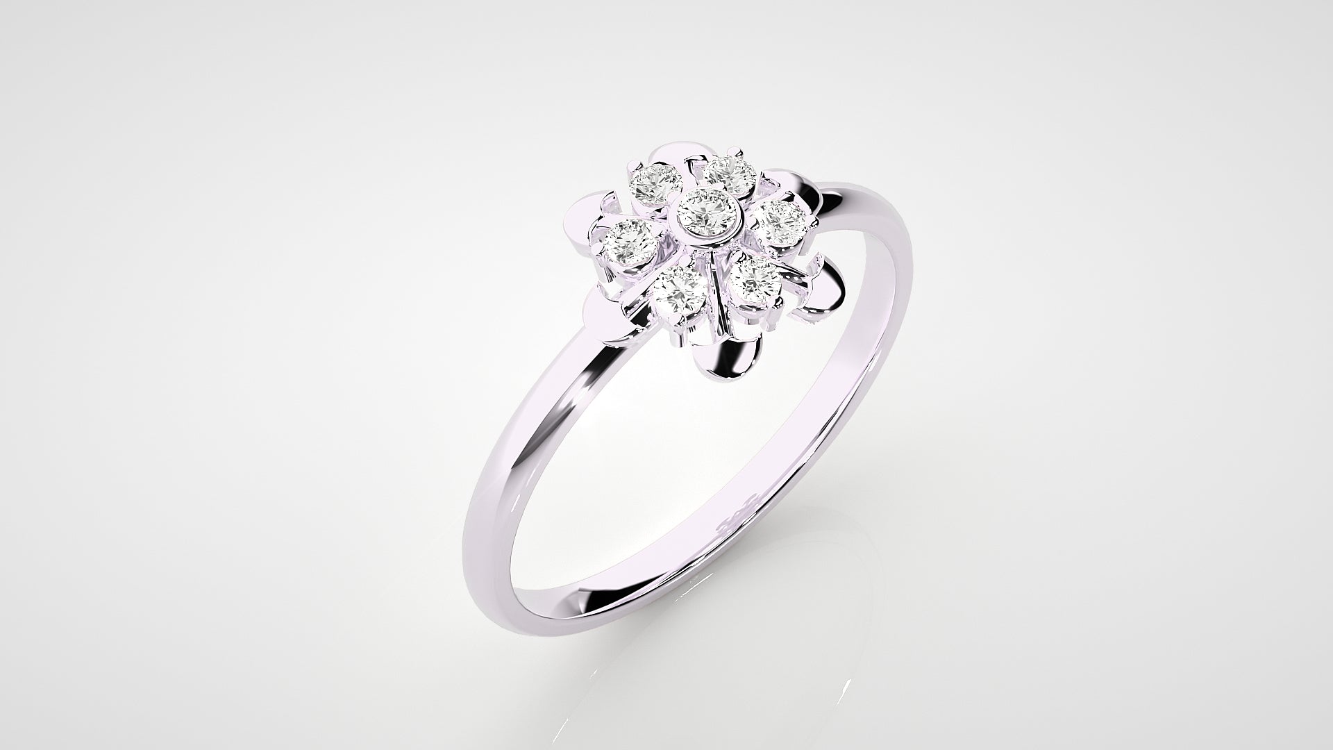 White Gold Ring