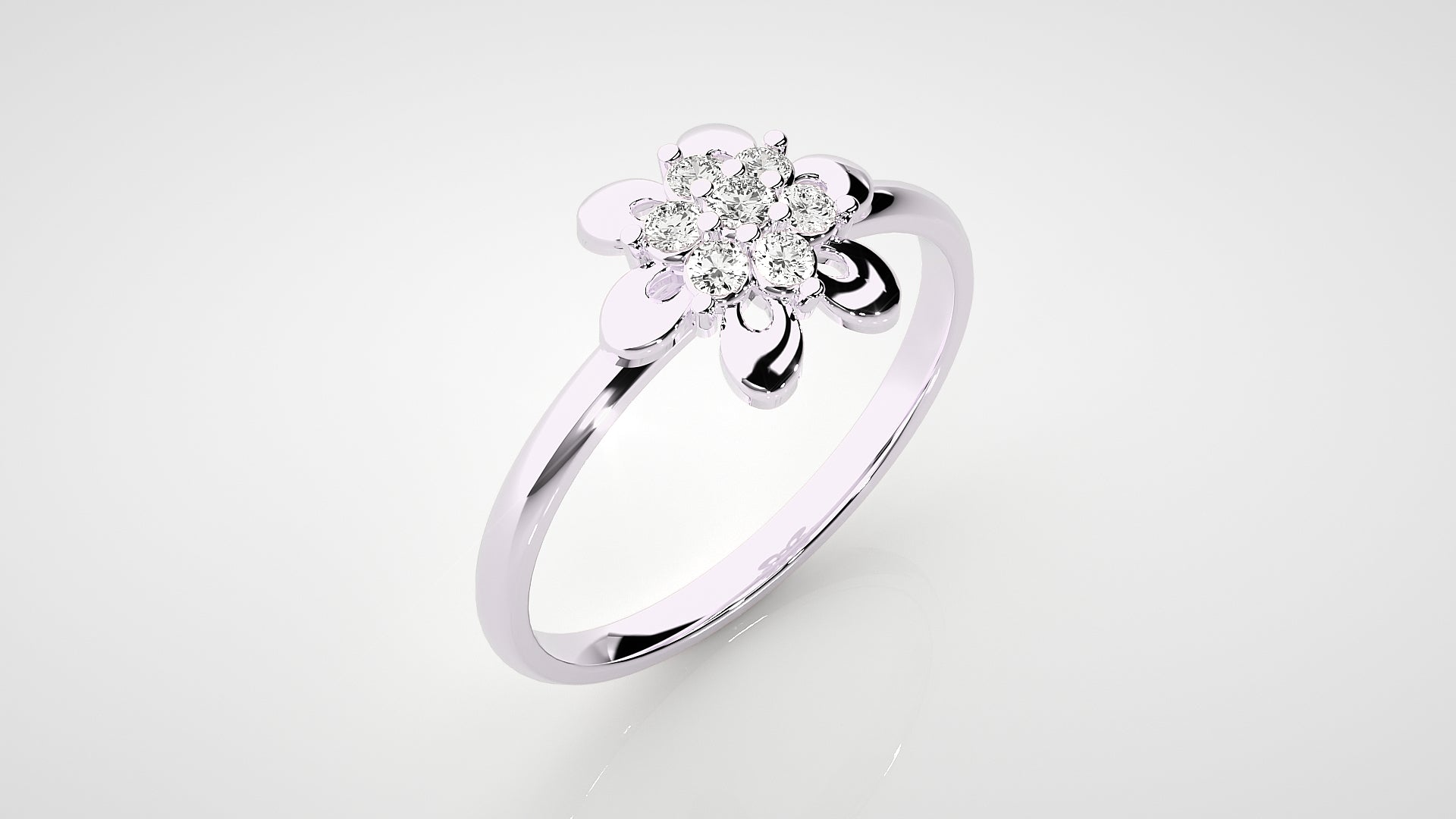 White Gold Ring