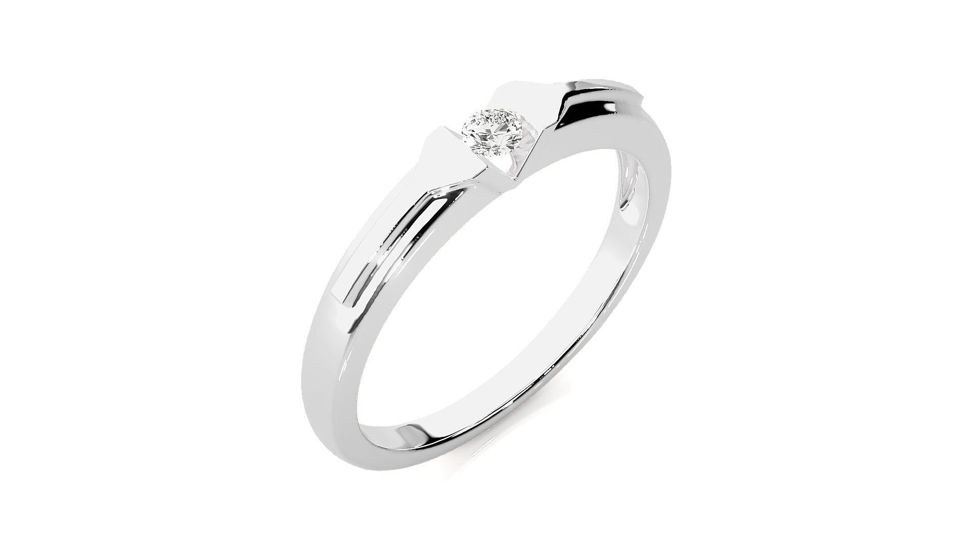 White Gold Ring