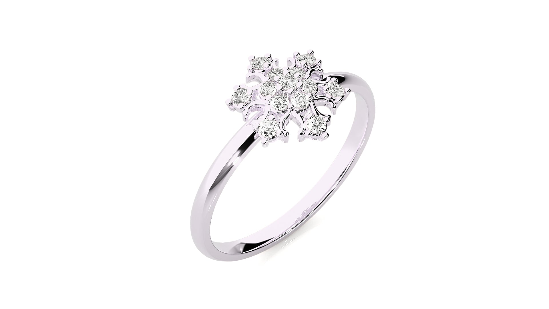 White Gold Ring