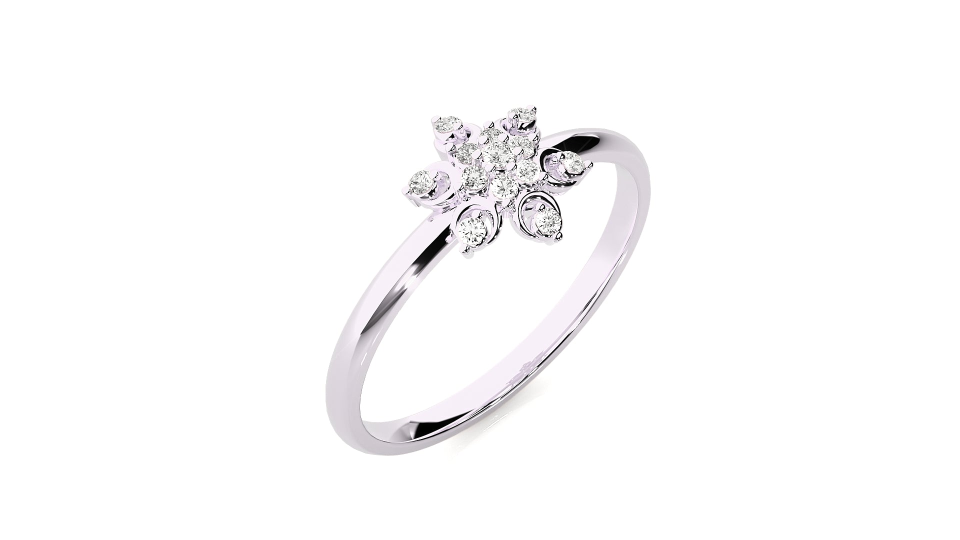White Gold Ring