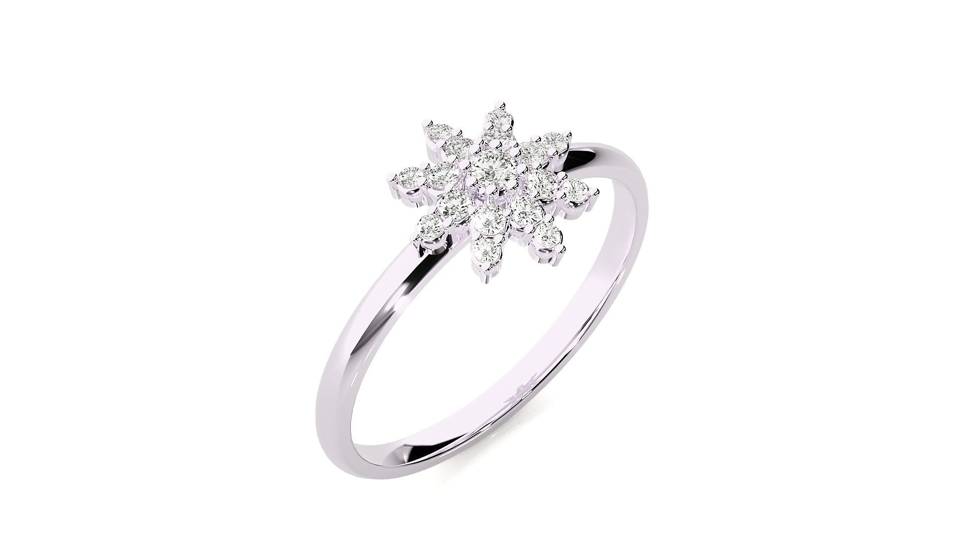 White Gold Ring