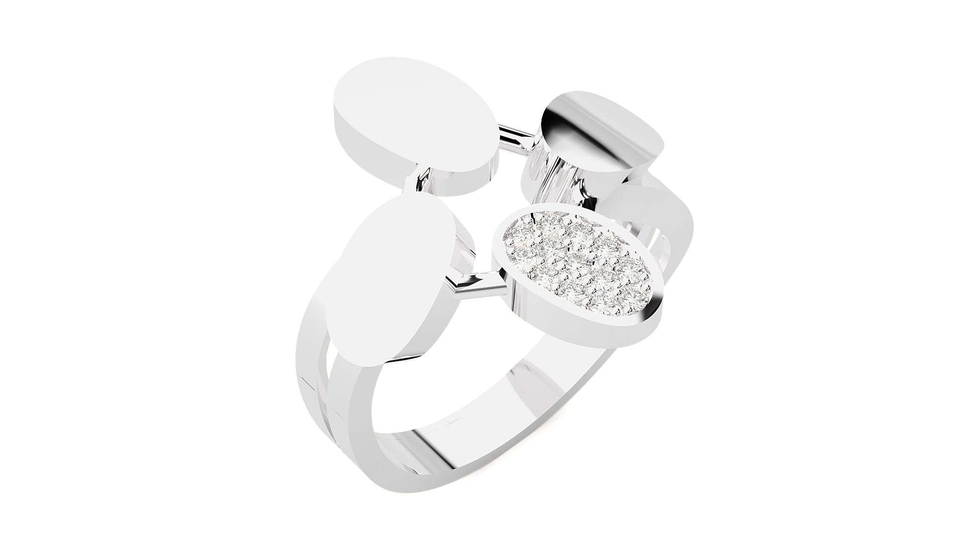 White Gold Ring