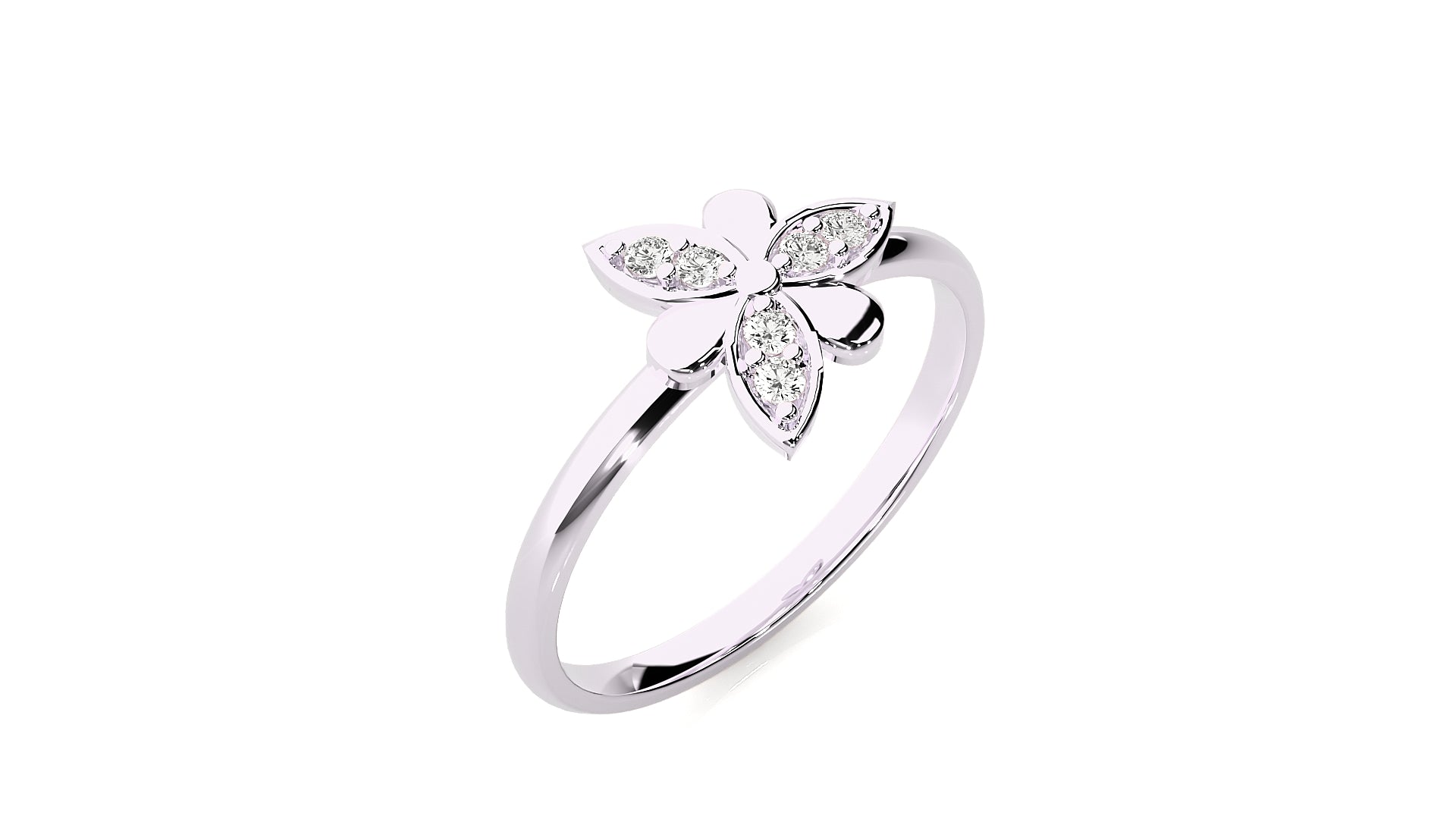 White Gold Ring