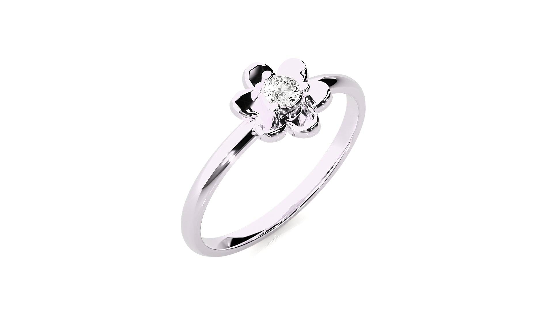 White Gold Ring