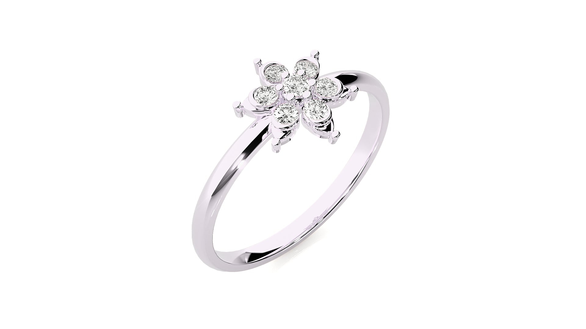 White Gold Ring