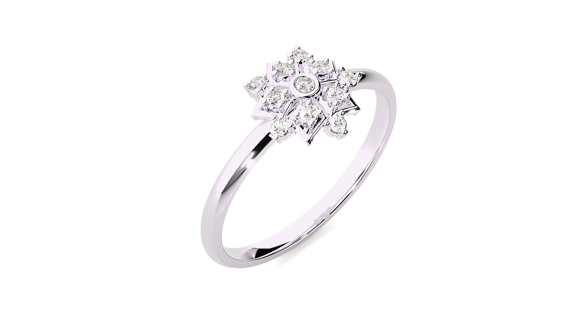 White Gold Ring