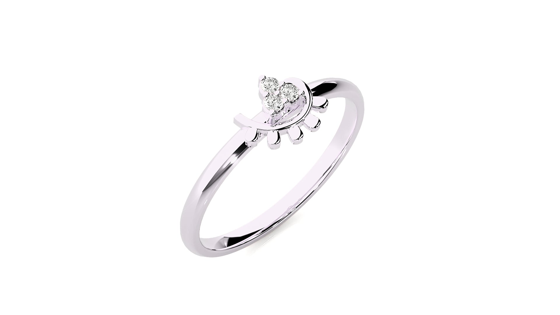 White Gold Ring