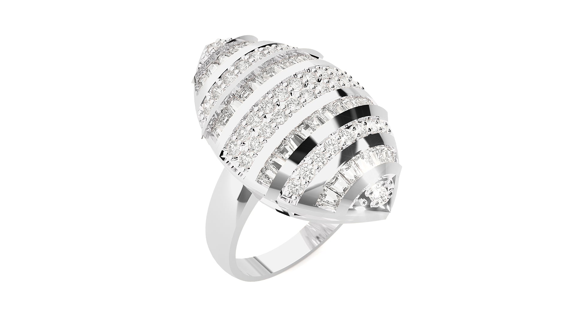 White Gold Ring