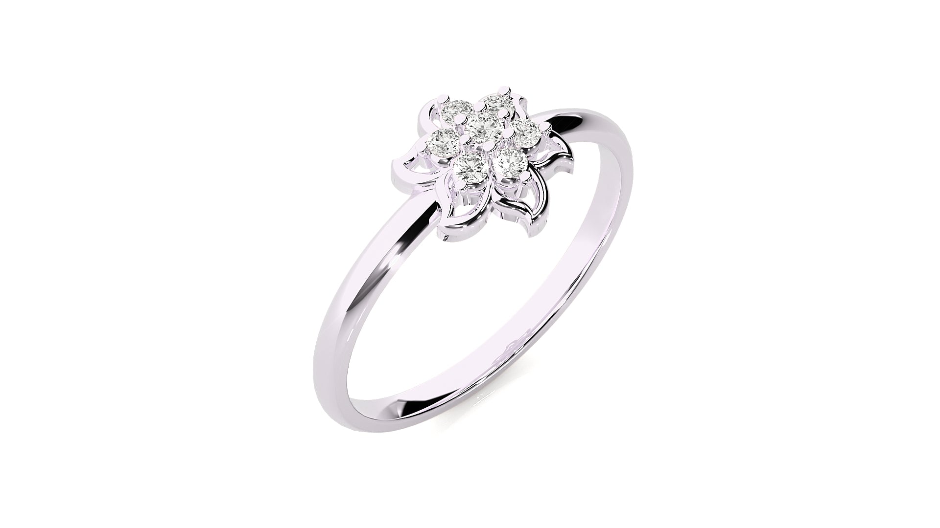 White Gold Ring