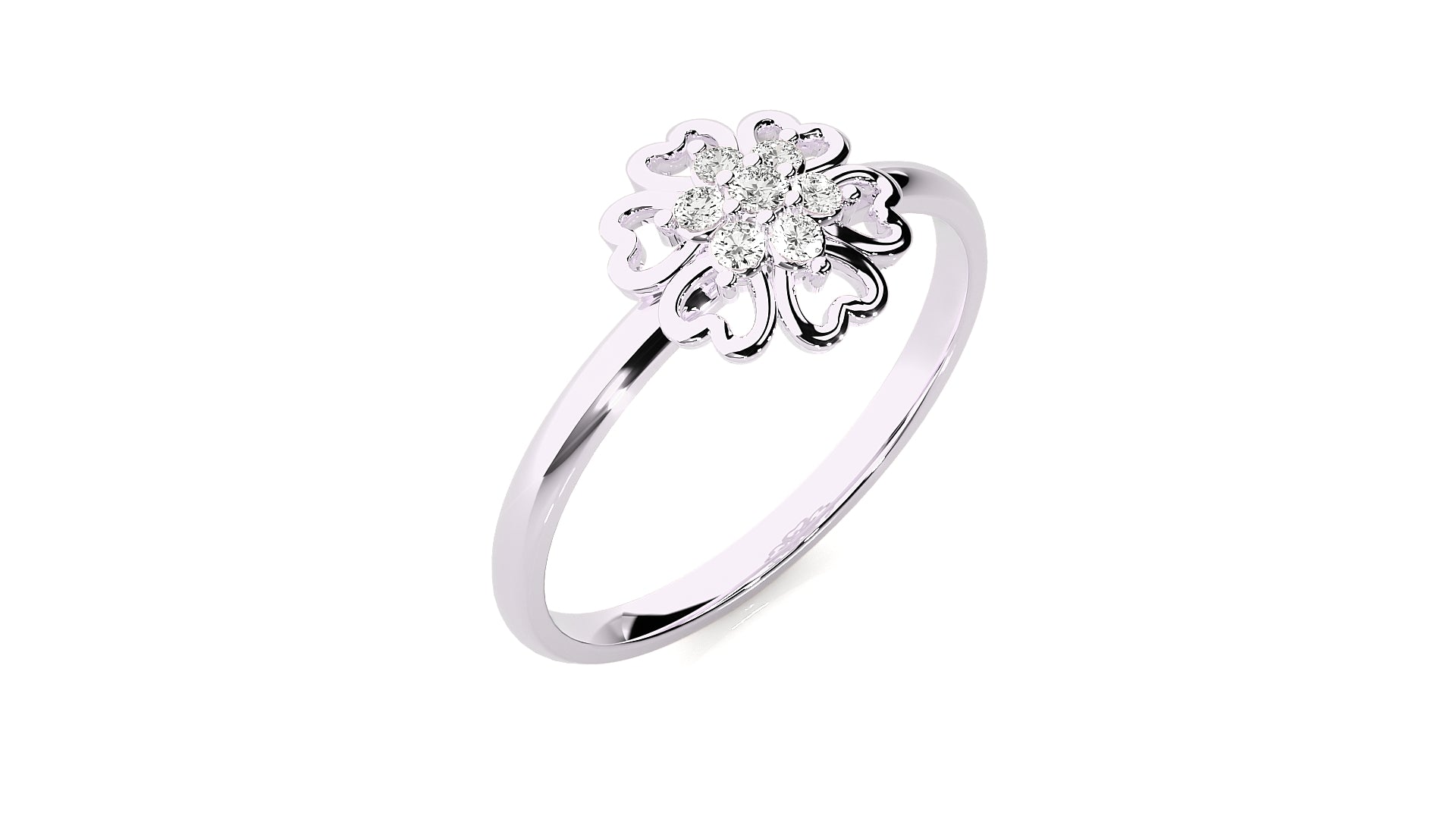 White Gold Ring