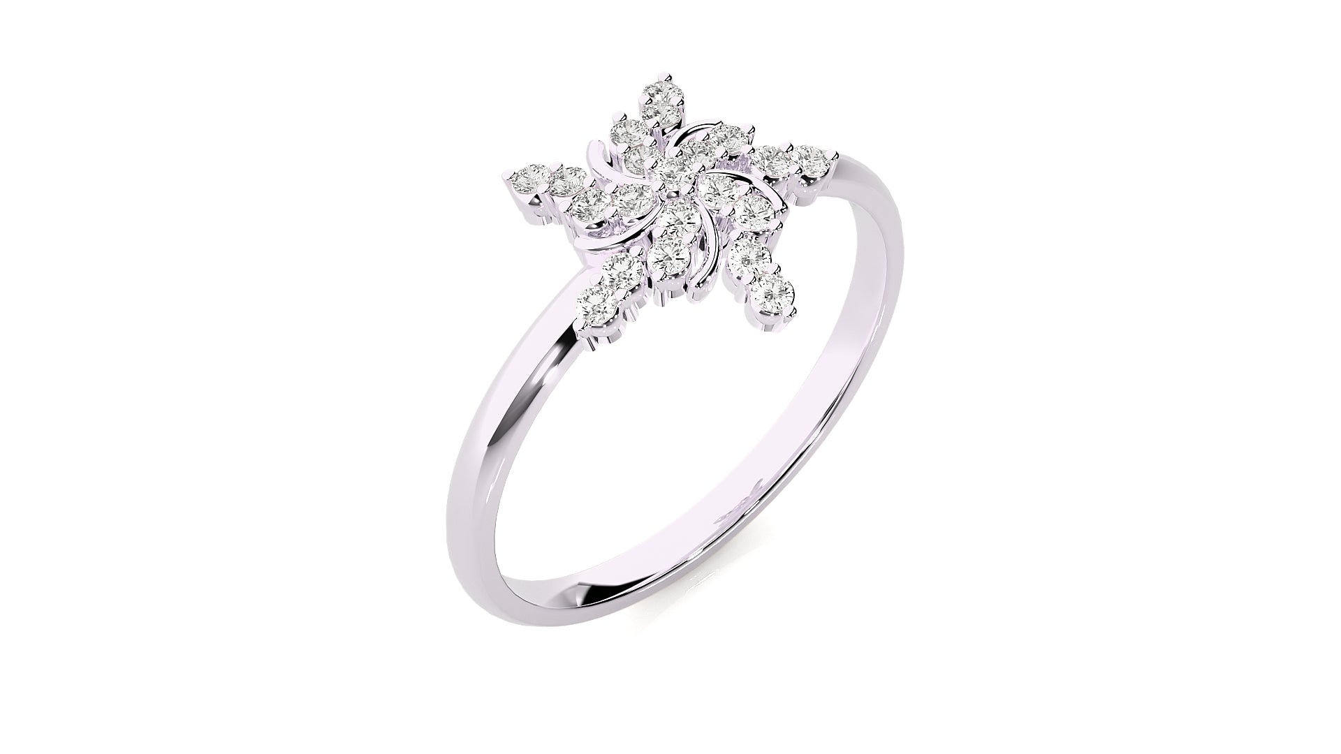 White Gold Ring
