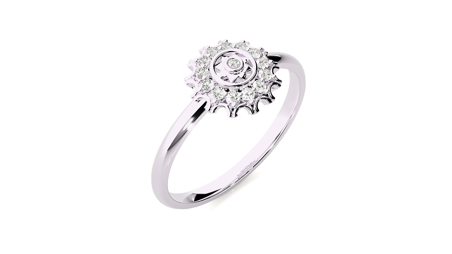 White Gold Ring