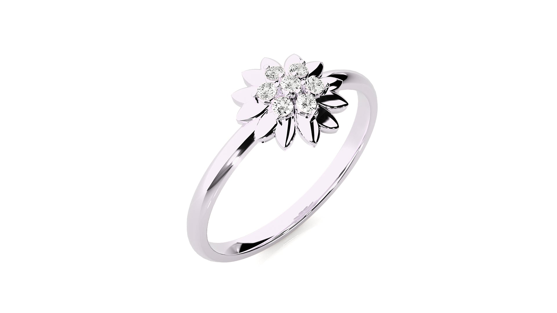 White Gold Ring