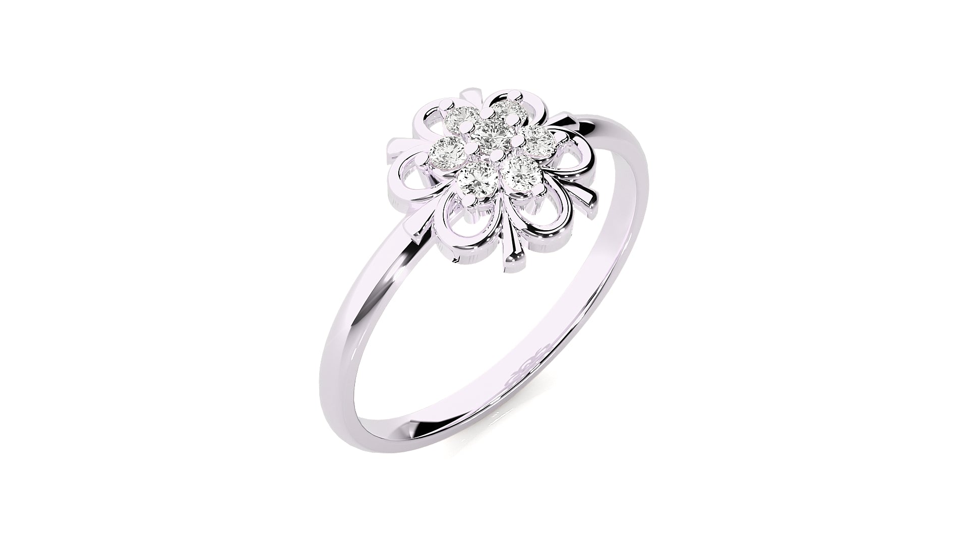 White Gold Ring