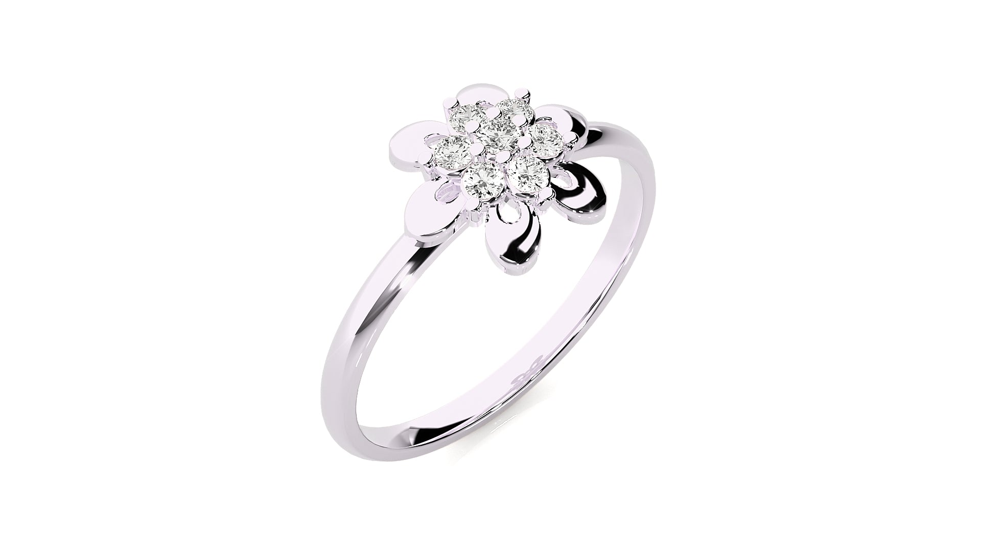 White Gold Ring