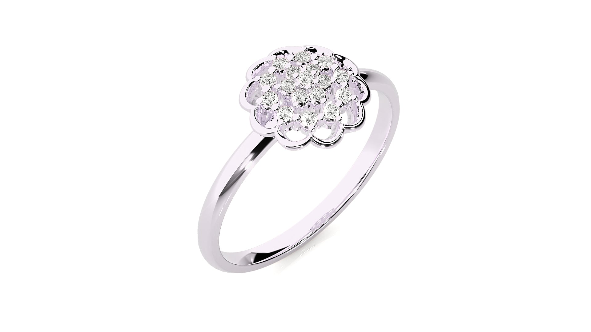 White Gold Ring