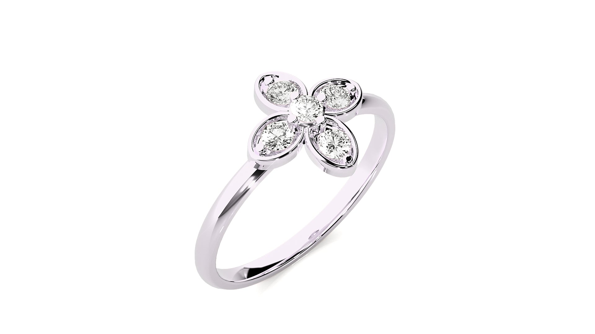 White Gold Ring