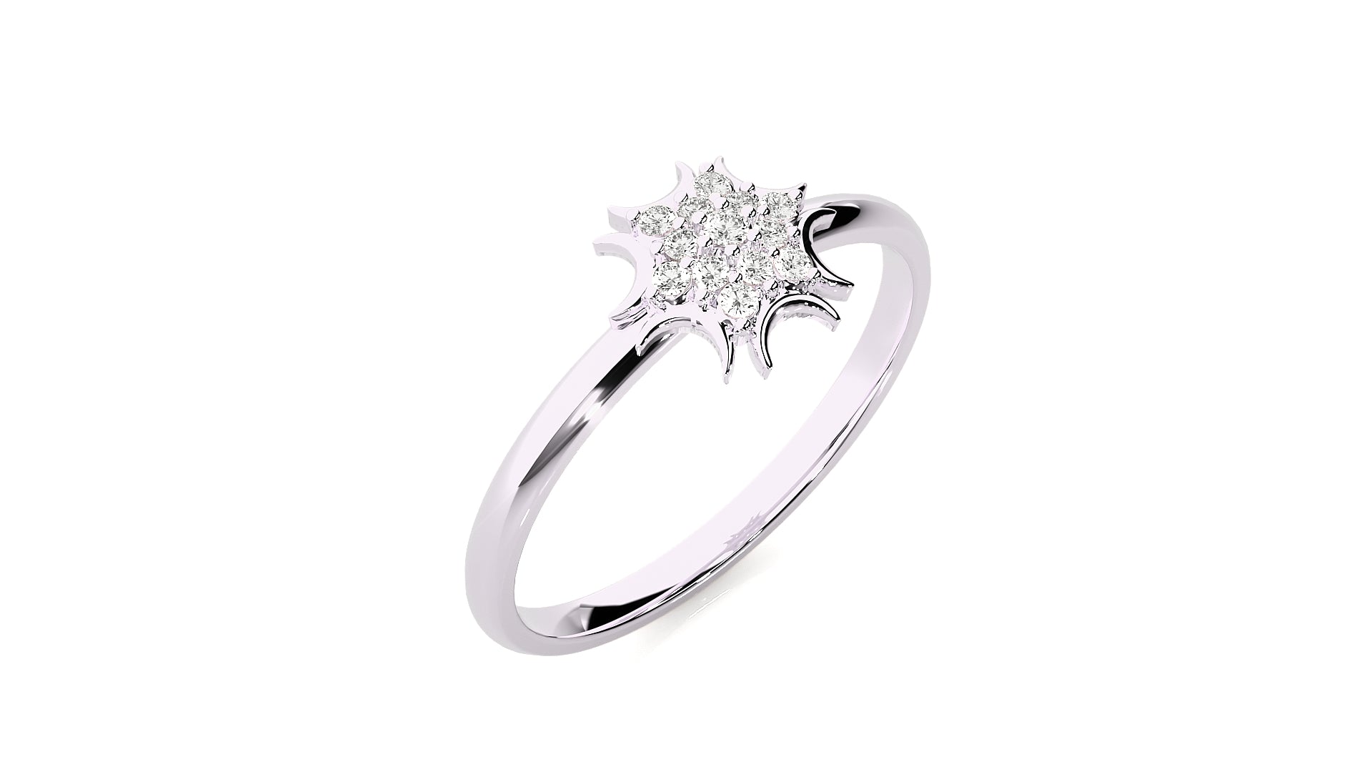 White Gold Ring
